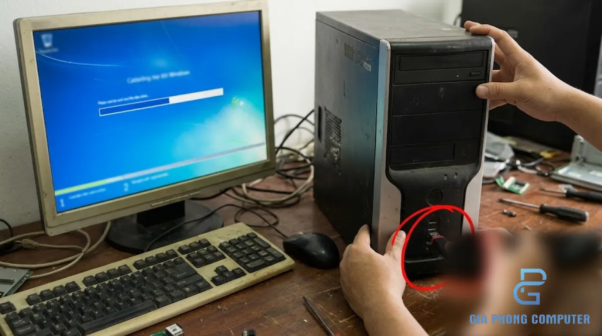 Máy tính cũ đang chạy Windows 10 và phương án nâng cấp lên Windows 11