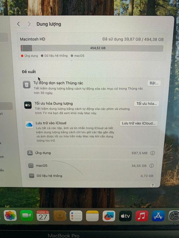 Macbook Pro M2 / 8Gb / 512Gb - 13 inch 2022 - Likenew